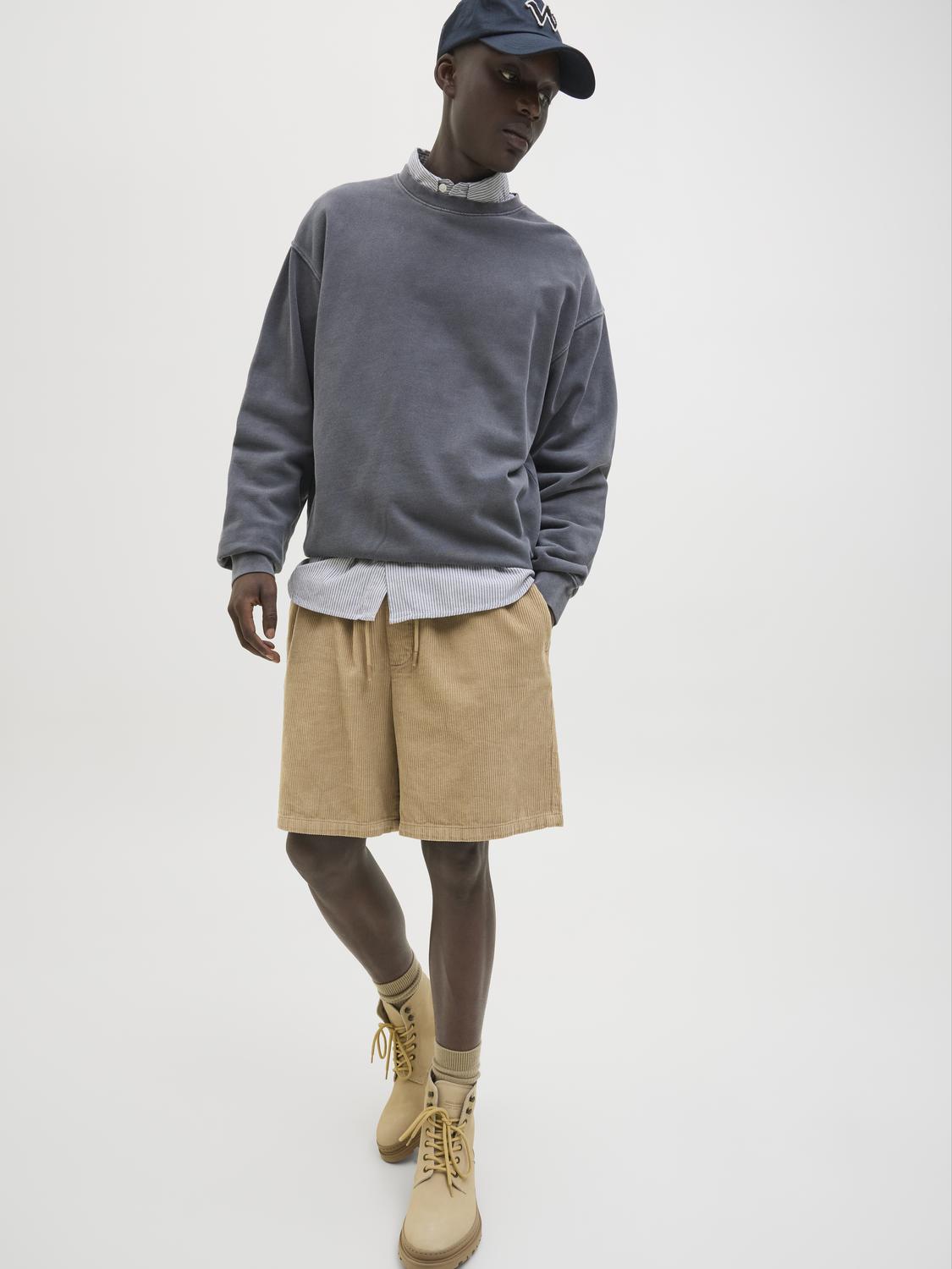 JPSTBILL CORDUROY JOGGER SHORTS